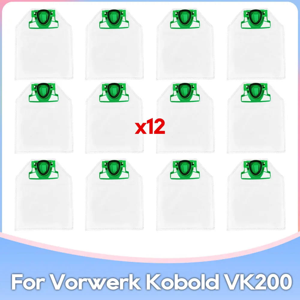 Fit For Vorwerk sac bolsas Kobold VK200 FP200 Robot Vacuum Cleaner Replacement Parts Accessories Dust Bag Disposal Filter Bag