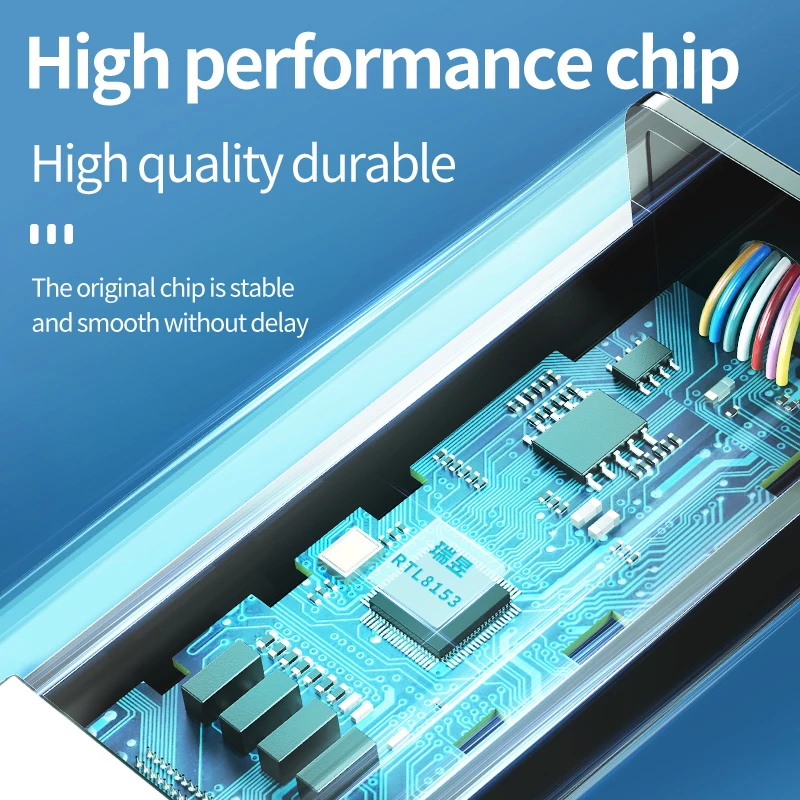 Jasoz USB A to Ethernet Adapter 1000mbps Type-C RJ45 Network Card for PC Macbook Windows 10 Xiaomi Mi Box Laptop Internet Lan