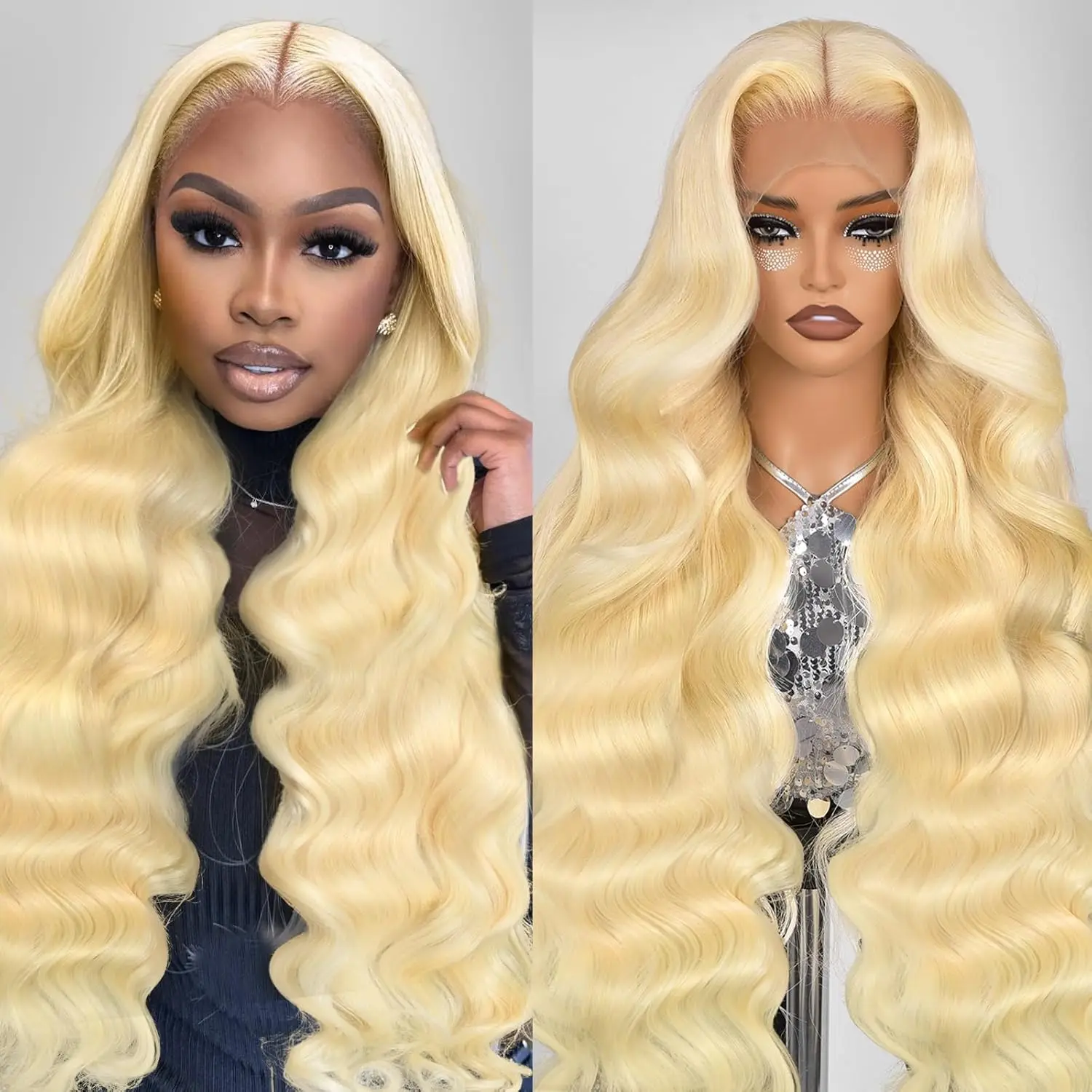 

613 4x4 Body Wave Lace Front Wig Human Hair 18 22inch Lace Front Wig For Woman Big Sale