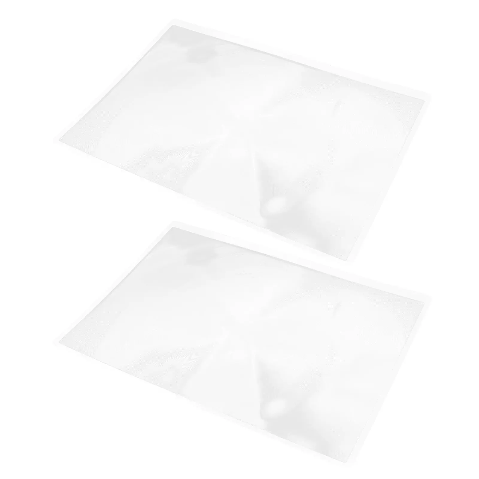 2Pcs Large Page Magnifiers Full Page 3X Magnifying Sheets Portable Reading Aid for Seniors Elderly Students Book Magnifier