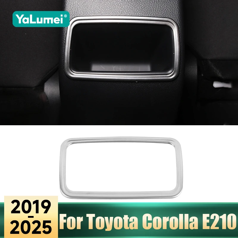 Für Toyota Corolla E210 Hybrid 2019 2020 2021 2022 2023 2024 2025 Auto-Heckarmlehnenbox Klimaanlagen-Lüftungsauslass-Verkleidungsaufkleber