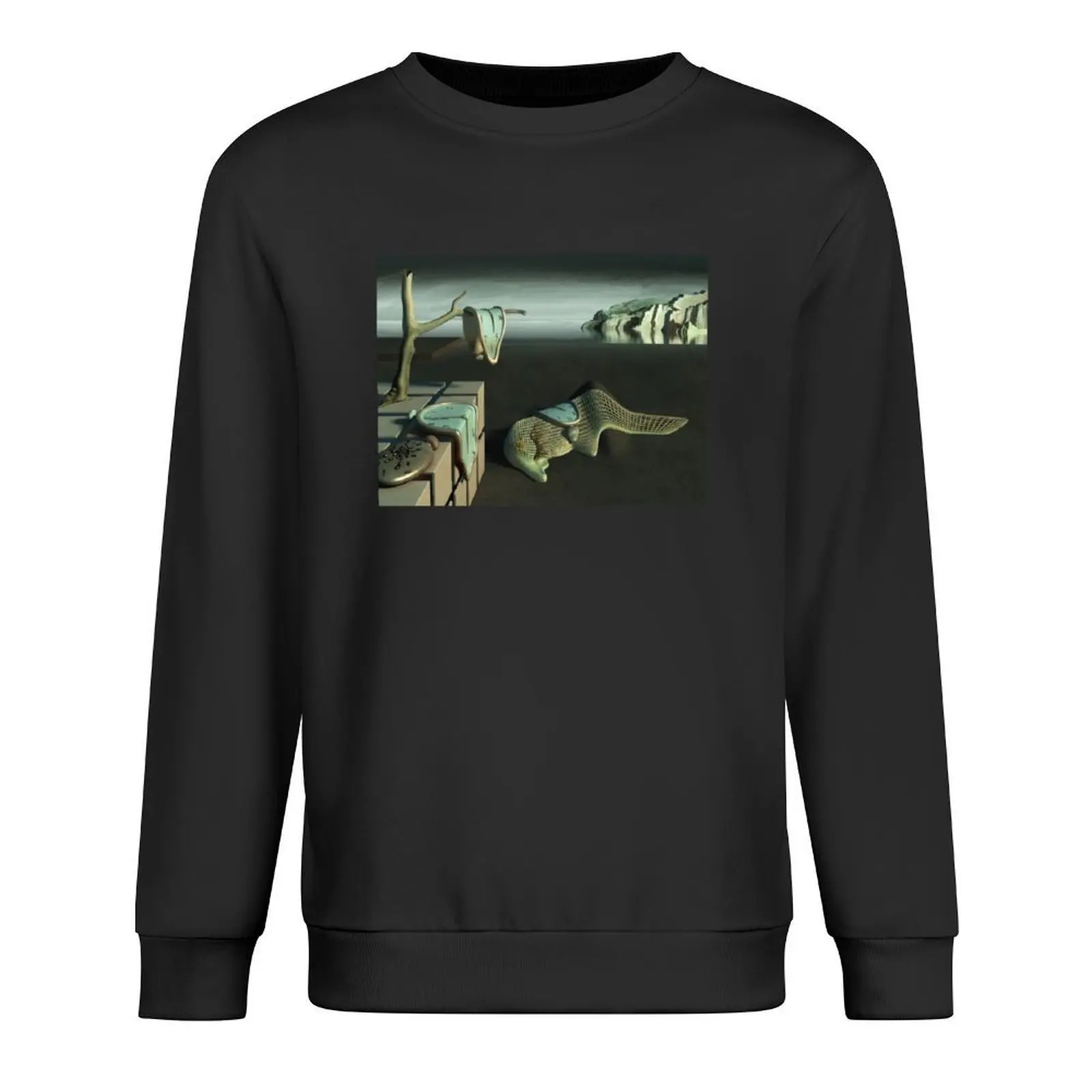 

Persistence of Memory V2 Pullover clothes for men japanese style autumn clothes fashion men men's sweatshirts