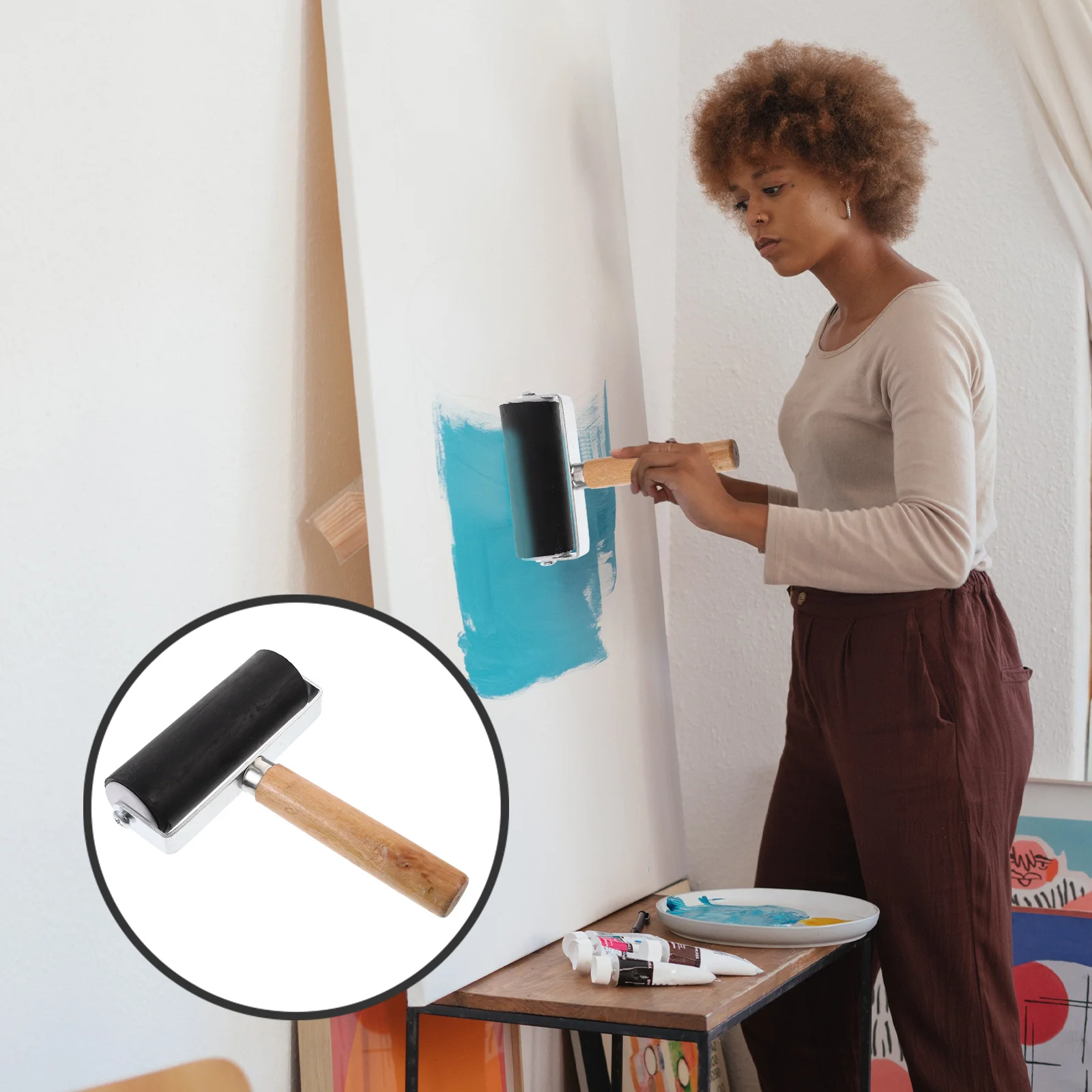 أسطوانة حبر الزيت المطاطية لصناعة الطباعة، أسطوانة مشاريع الحرف اليدوية للصياغة