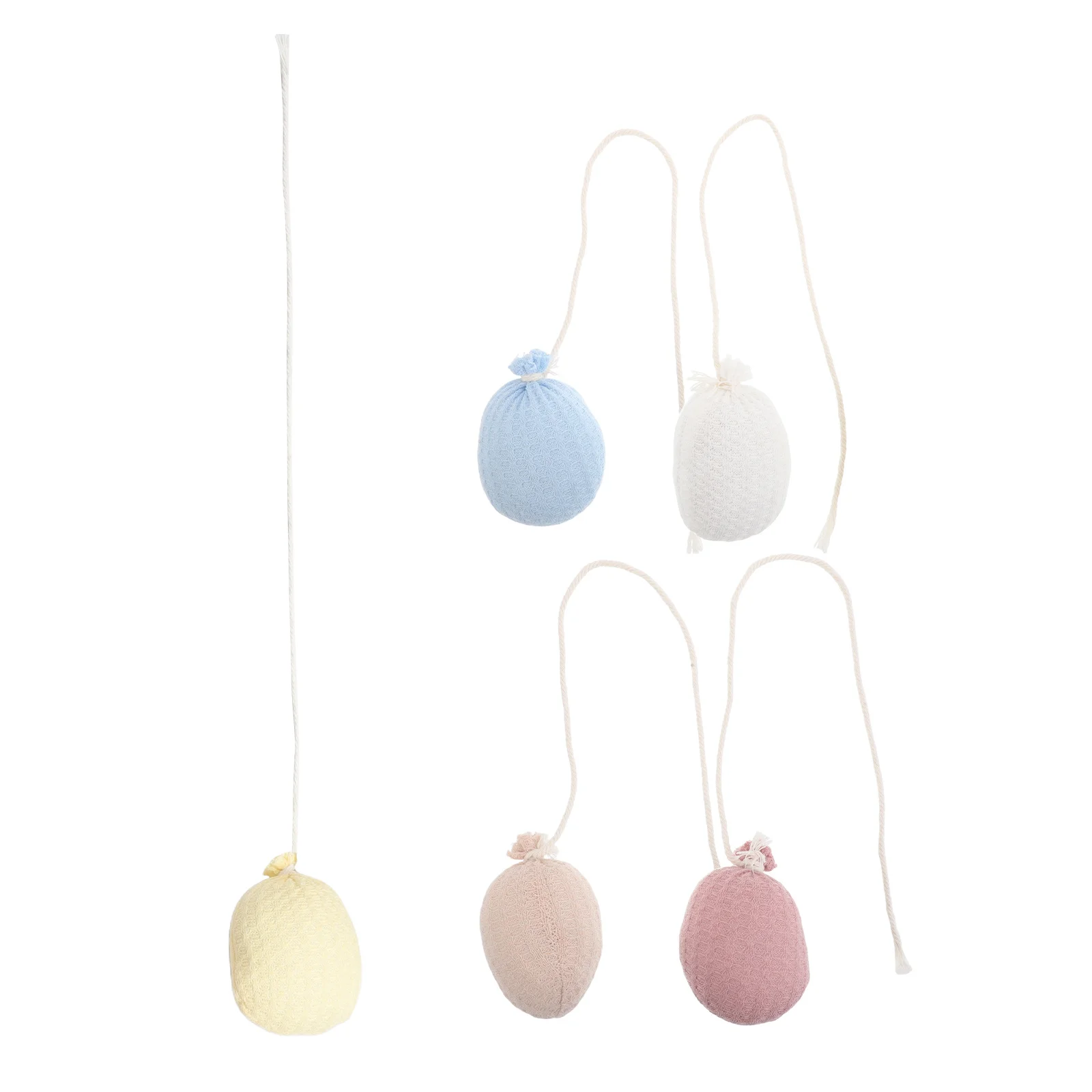 

5Pcs Felt Balloons Multicolour Balloon Set for Photography Backdrop Birthday Party Decorations Pastel Color Nursery Wall