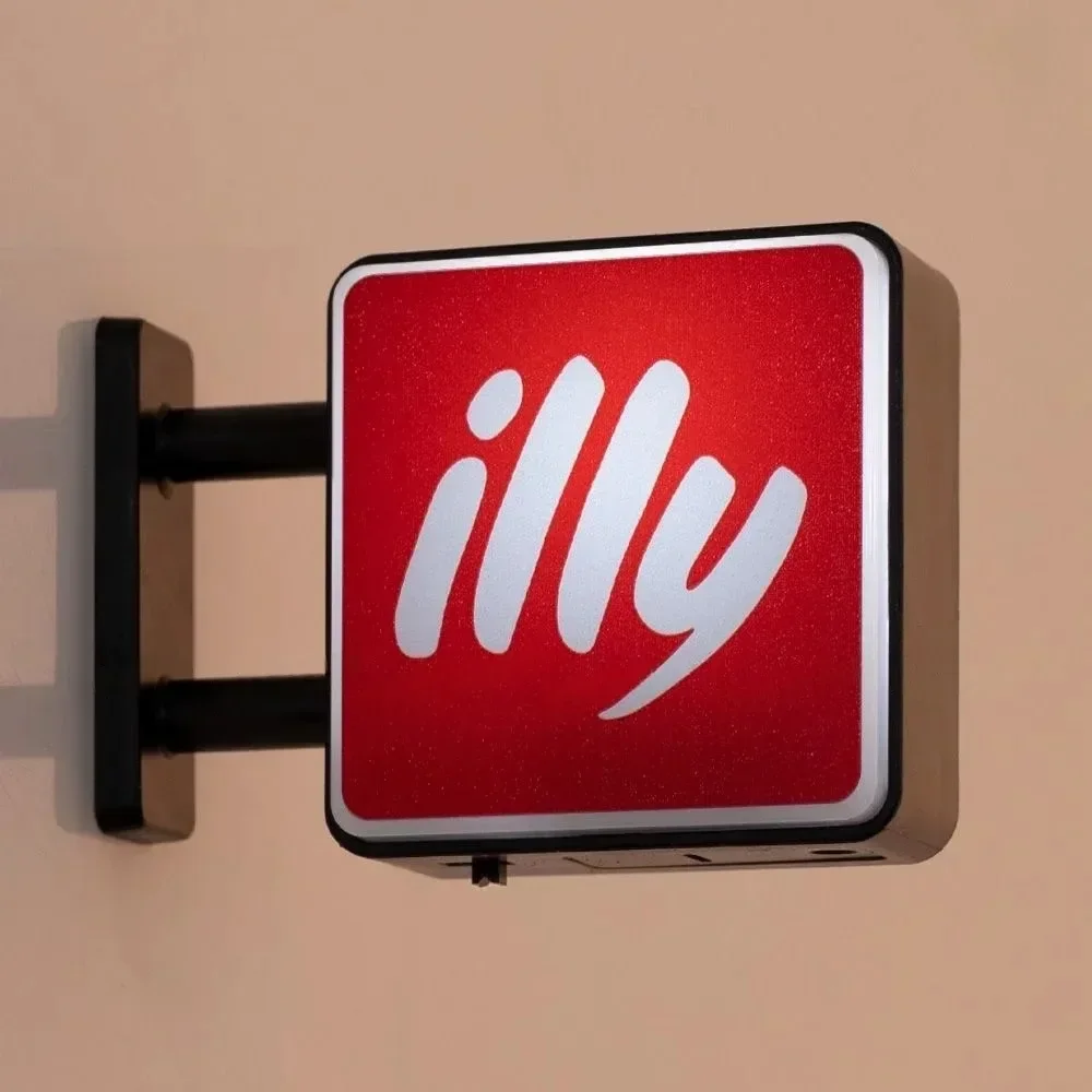 العلامات التجارية القهوة الكلاسيكية العالمية علامة ضوء الثلاجة المغناطيس ماكينة القهوة ديكور Lavassa Coffee Illy Coffee Peet's Coffee 2025 #4