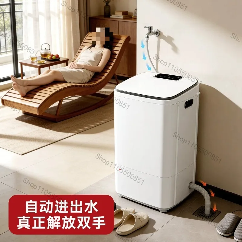 Automatic shoe washing machine washing and drying integrated shoe brushing machine household small laundry and shoe washing