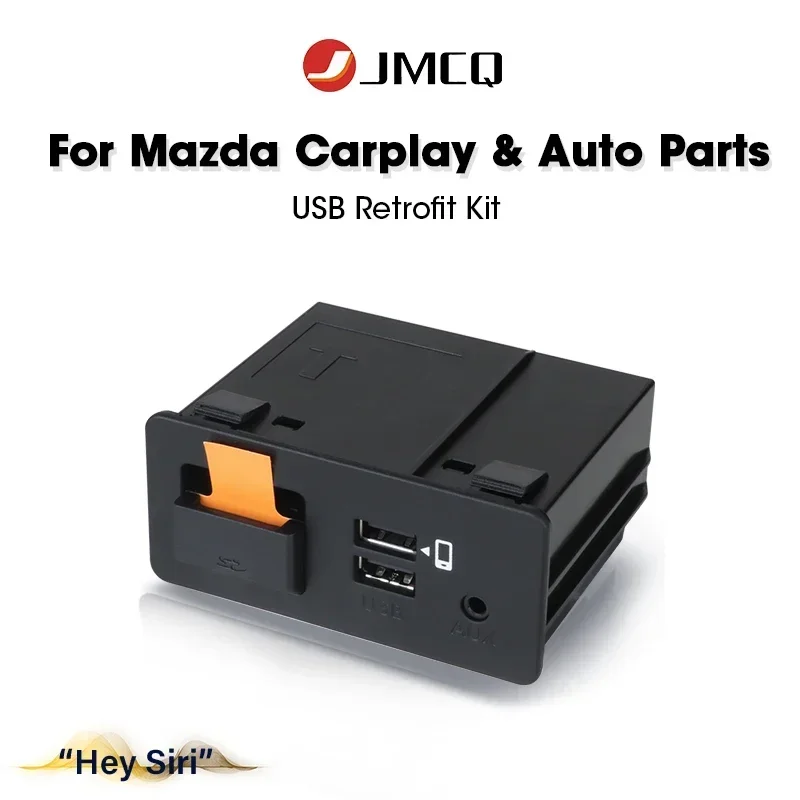 

JMCQ For Mazda Box Wireless Carplay And Android Auto USB Adapter Hub For Mazda 6 Mazda3 Mazda2 CX30 CX5 CX8 CX9 Portable