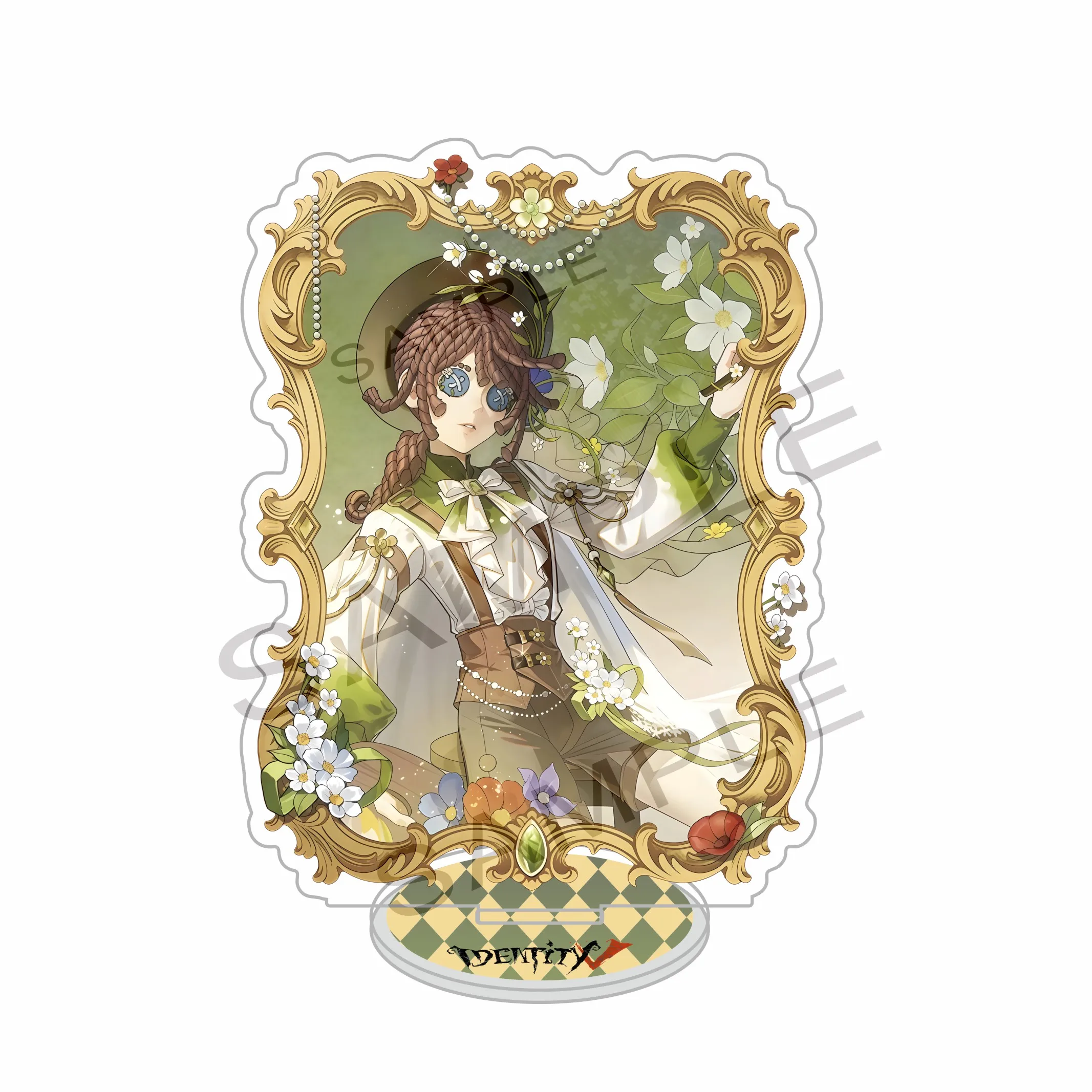 Hot Anime Game Identity V Acrylic Stand keychains Gallery Corridor Series Jack Aesop Carl Desk Ornaments Accessories Gifts 13cm
