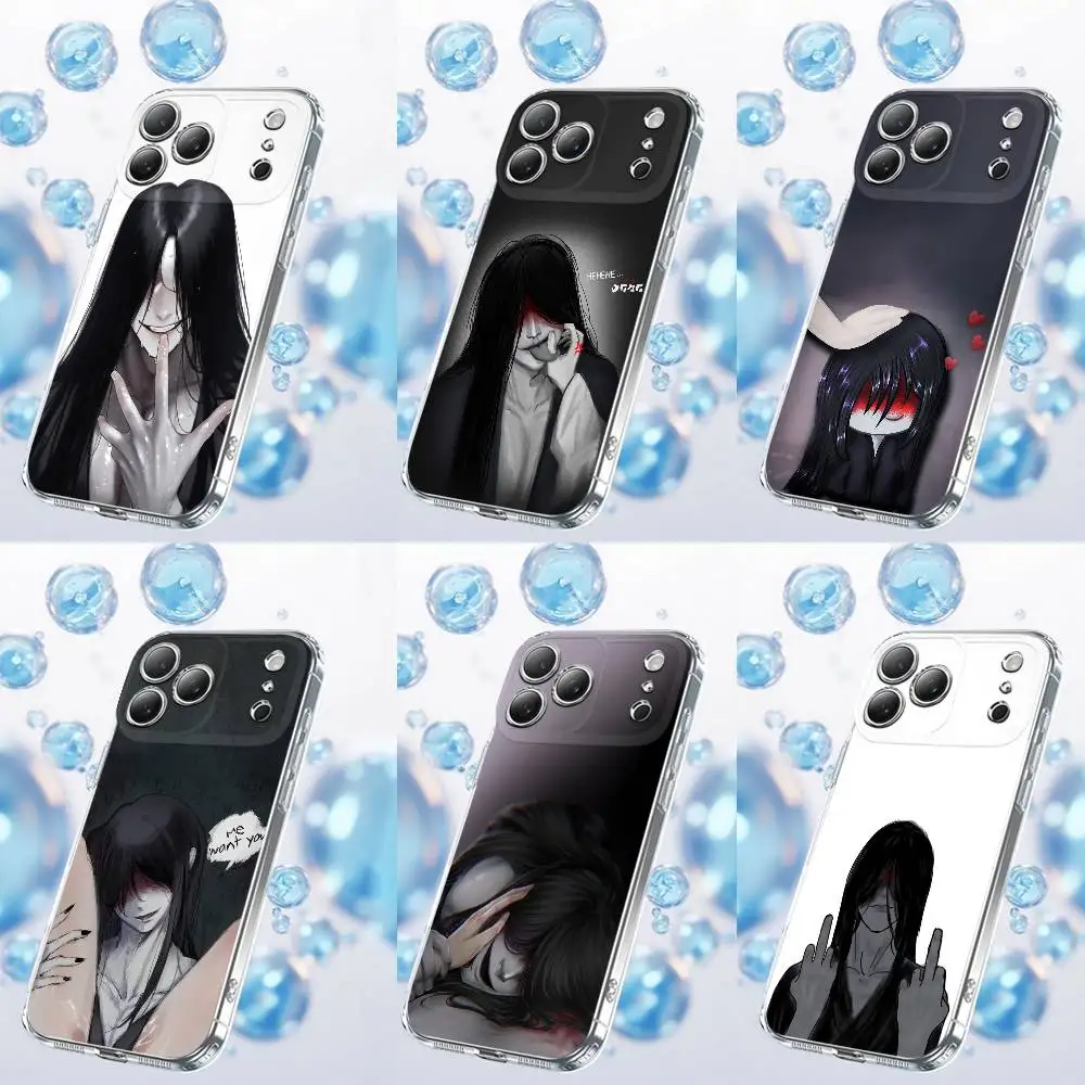 

H-Homicipher Mr Crawling Phone Case For iPhone 17,16,15,14,13,12,11,Plus,Pro,Max,Plus,E,Air,Mini Transparent Cover