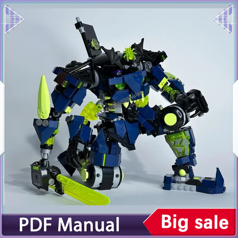 ชุดตัวต่อบล็อก เมเชนสไตน์ หุ่นยนต์ผี อุปกรณ์เสริมตกแต่ง ตัวต่อสำหรับผู้ใหญ่ ของตกแต่ง ของขวัญคริสต์มาส