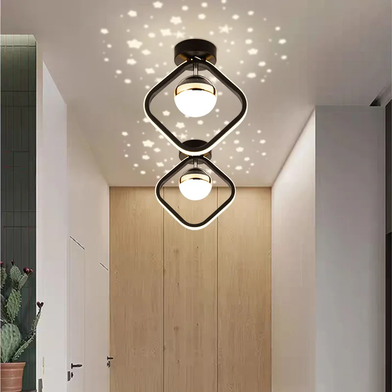 

Corridor lights, aisle lights, star projection lights, foyer entrance embedded household concealed star lights