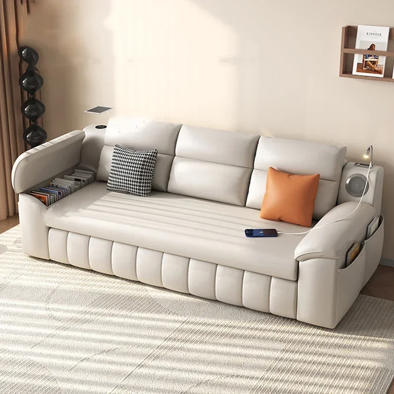 

Designer Foam Couches Comfortable Minimalist Storage Designer Foldable Speaker Sofa Bed Puffs Modern Muebles Unique Furniture