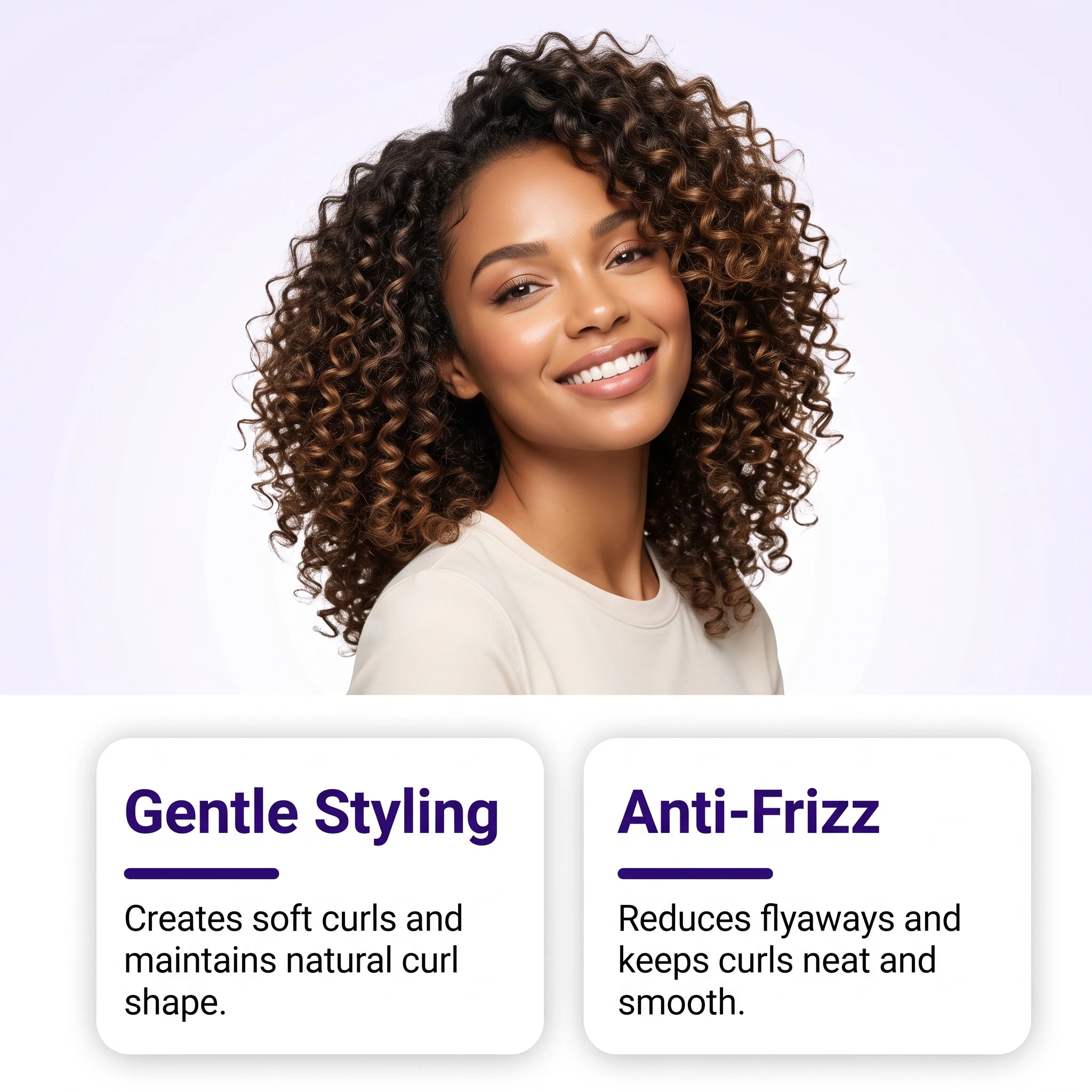 Black Castor Oil Curl Defining Hair Cream Lock Bouncy Ringlets Daily Deep Nourish Dry Wavy Hair Natural Curly Hair-Styling Balm