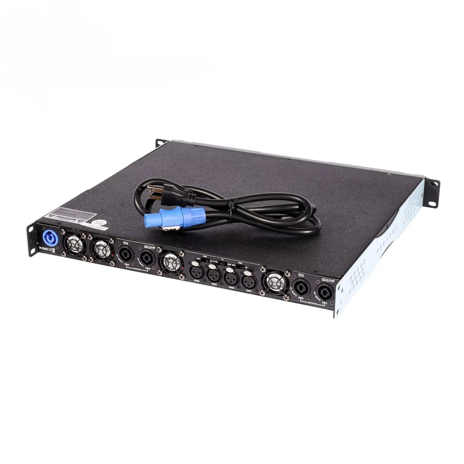

DA18K4 1U 4 Channel 18000W High Power Class D Professional Audio Amplifier for Dj Concert