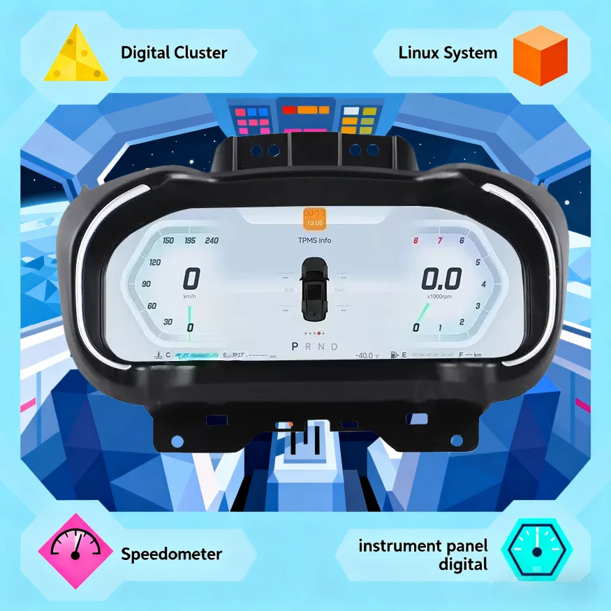 Lcd Digital Dashboa… - image