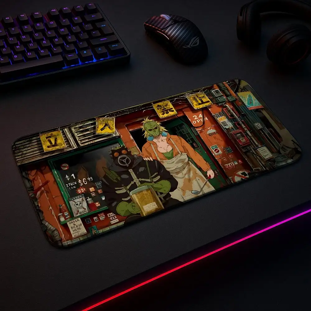 

dorohedoro Mouse Pad Play Mat,Large XXL90x40cmx5mm,stitch Desk Mats,Gaming Accessories,PC Parts