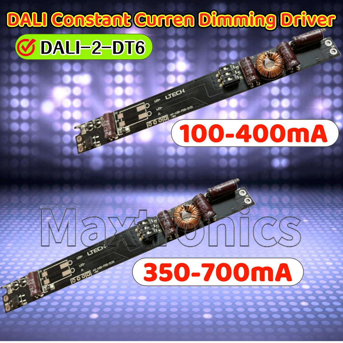 1W-30W 100-400mA/350-700mA NEW LTECH DALI Constant Curren Dimming Driver DC48V for LED Strip Magnetic Power Lighting Transformer