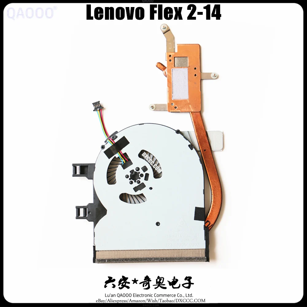 مروحة وحدة المعالجة المركزية للكمبيوتر المحمول لينوفو فليكس 2-14 وحدة المعالجة المركزية مروحة التبريد BSB0705HCA01 460.00X03.0002 023.1000M.0002