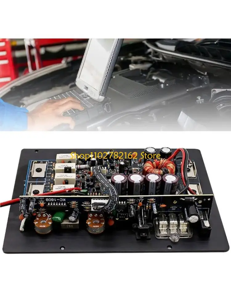 

547B 12V 1000W Mono Channel Digital Power Stereo Amplifier Board Large Capacity Board Highs Power Amplifier Finished Board