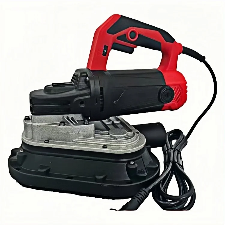 Dust-free vacuum system epoxy and terrazzo polishing three head handheld concrete floor grinder