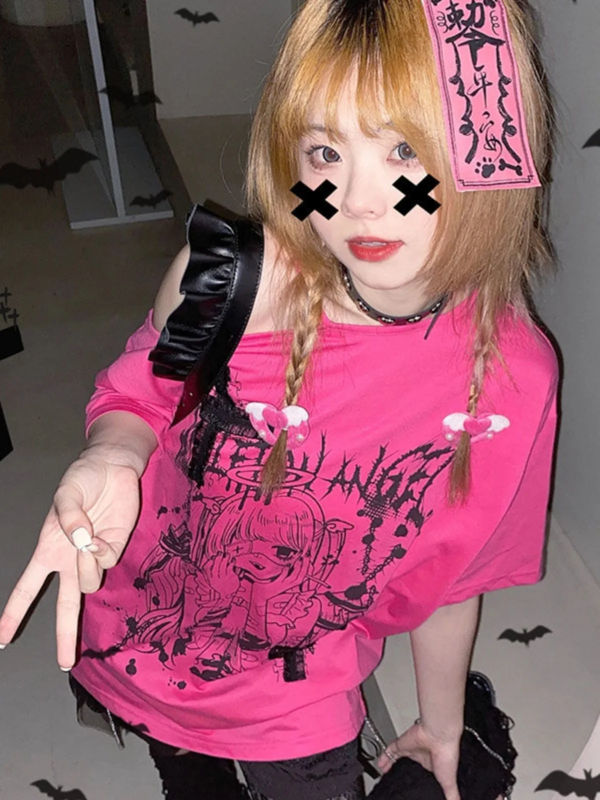Été Sle fiti imprimé ort Sve T-irt femme douce et épicée Y2K Punk Streetwear haut Abywind Punk culturel
