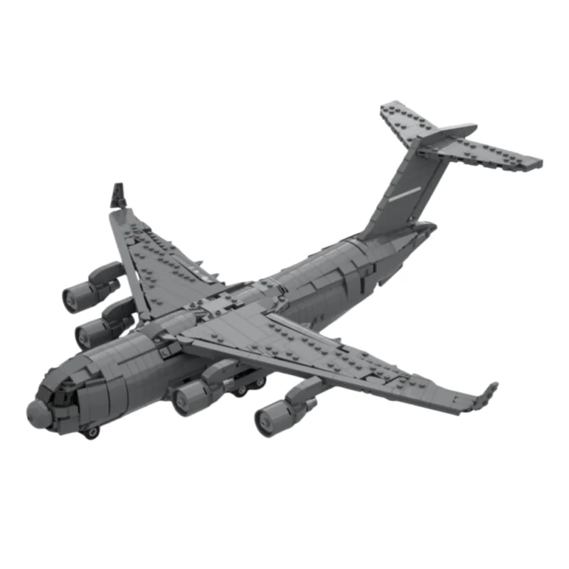 

Модель серии строительных самолетов MOC — игрушечные строительные блоки для сборки мелких частиц — 1305 штук — подходят для всех любителей для