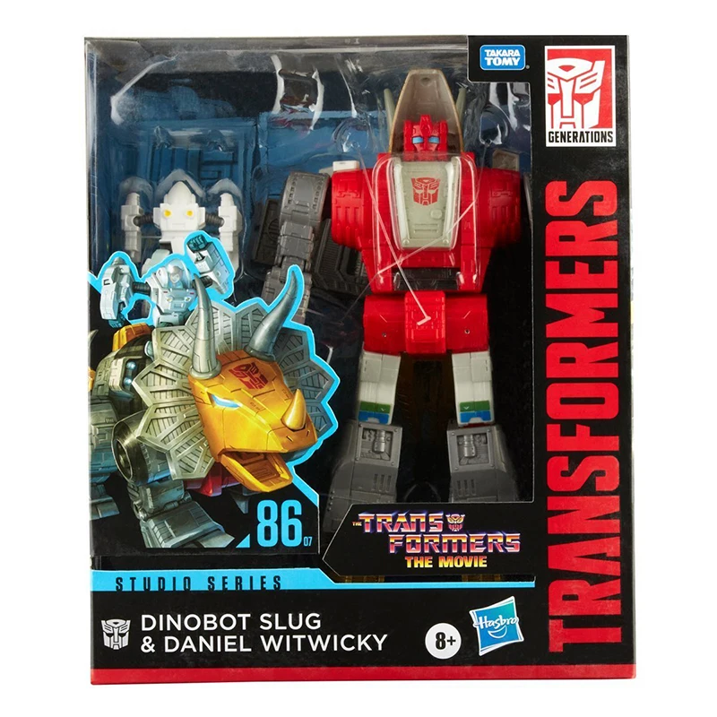 Hasbro-Transformers Studio Series Action Figure, Figura Original Anime, Slag Líder, Daniel Modelo, Presentes de Brinquedo, 18cm, Em Stock