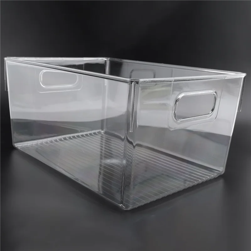 AY03-29X20x15cm الاكريليك الشفاف صندوق تخزين الثلاجة سطح المكتب عنبر الحمام صندوق تخزين