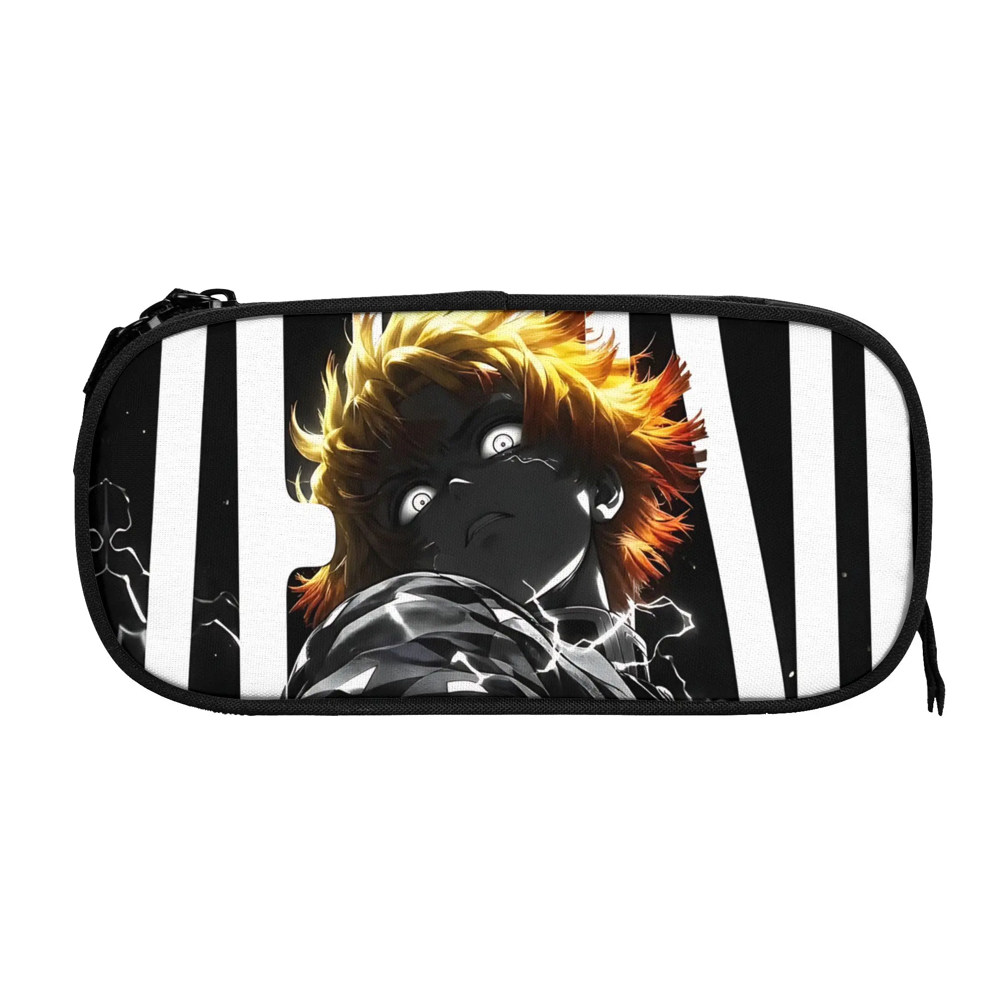 Custom Halloween Demon Slayer Large Capacity Bags for Child  Handheld Study Bag for Boys Gilrs Kids