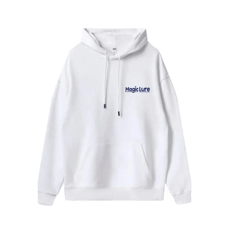 إغراء الصيد البرية البحر الصيد شخصية مطبوعة مقنعين سترة الرجال والنساء الخريف والشتاء بلوزة فضفاضة غير رسمية