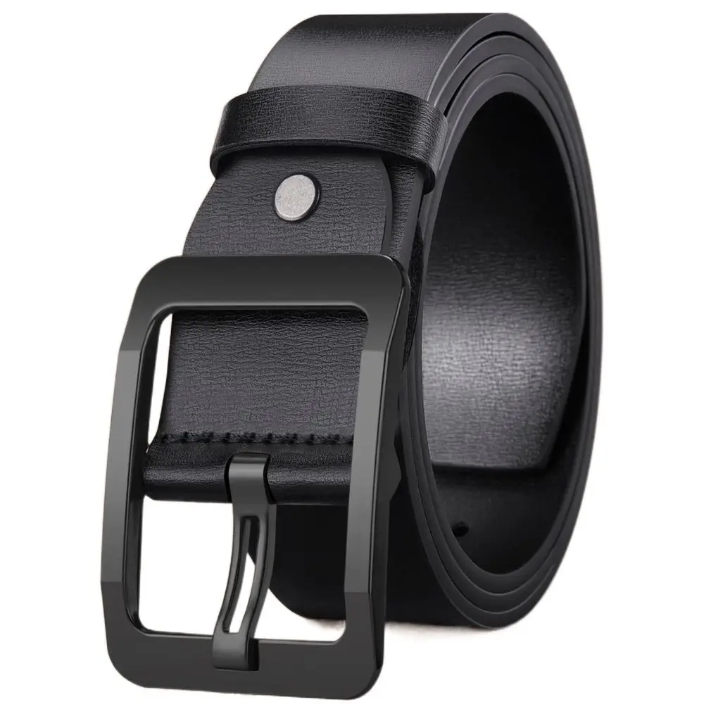 

Retro Luxury Design Leather Belt Casual Versatile Pin Buckle Waistband Waist Strap