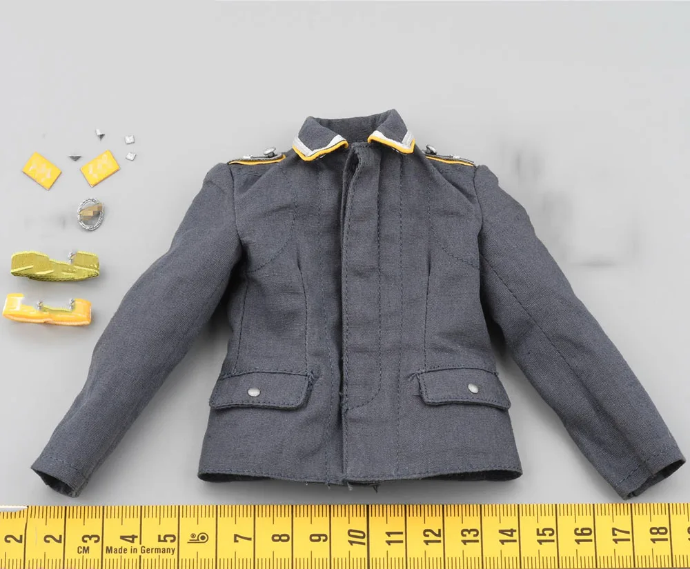 DID D80168 WWII 10th Anniversary Paratrooper Soldier Axel Uniform Jacket Coat with Medals Cap Waist Belt Fit 12