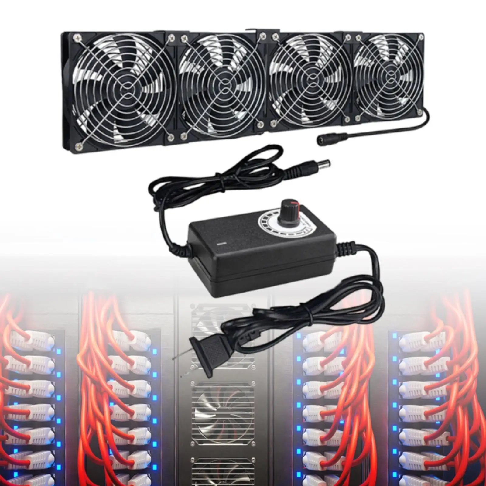 Cooling Fan for Server, Router, And Workstation Applications