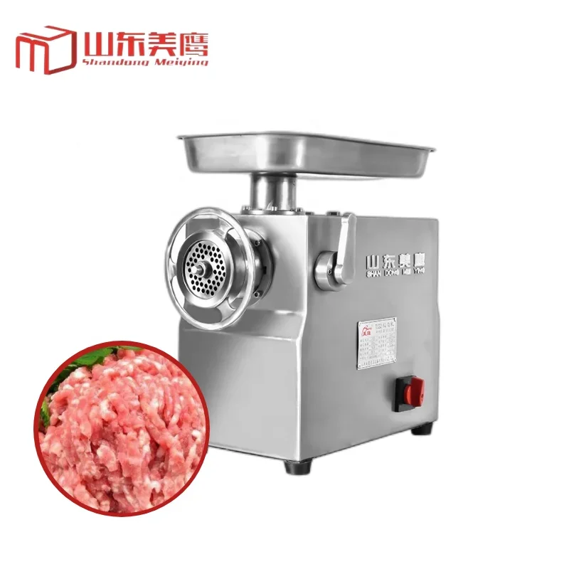 Commercial Industrial Electric Automatic Manual Stainless Steel Fresh Meat Grinder Meat Mincer For Sale