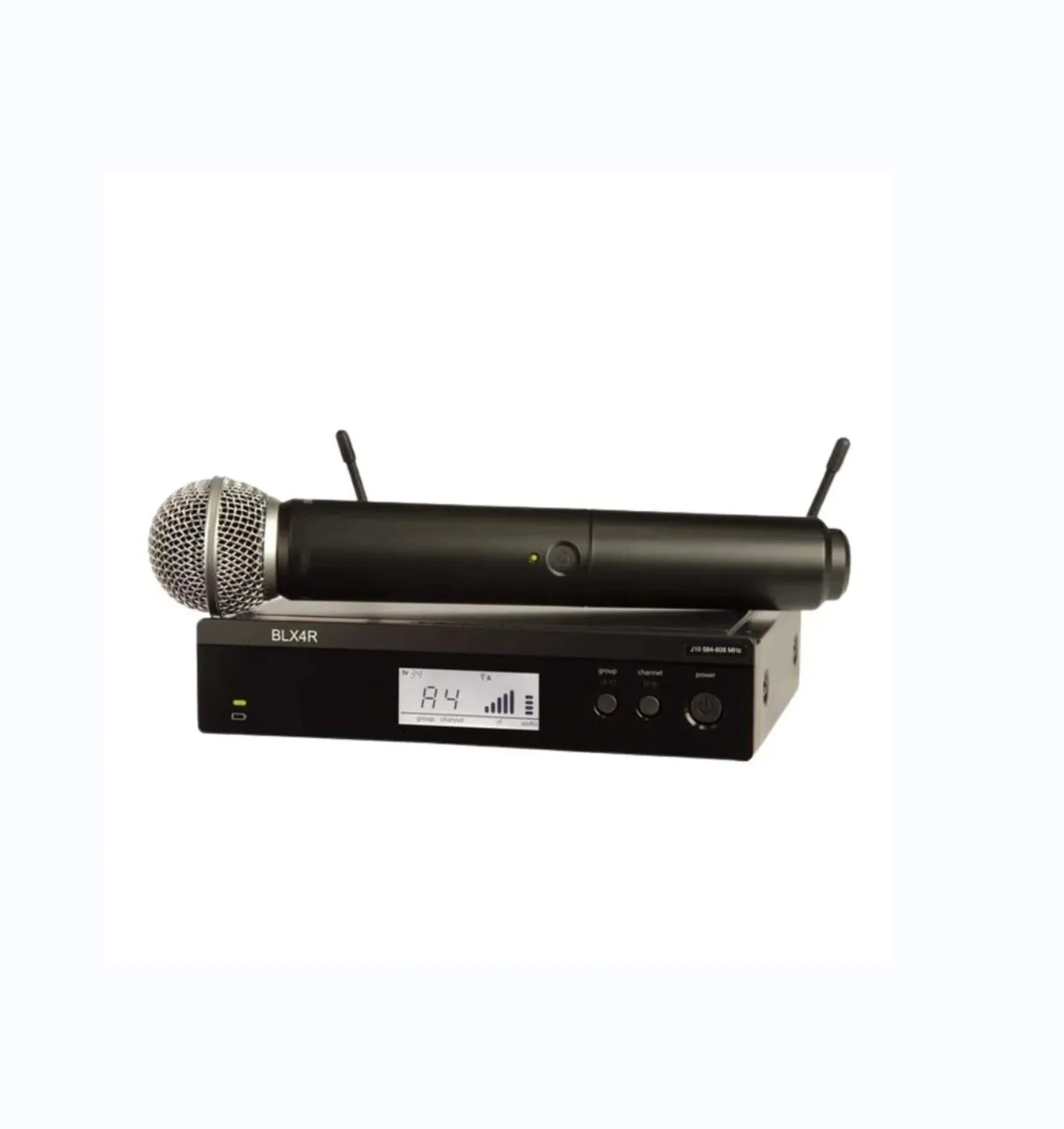 

BLX4R UHF Wireless Microphone System - for Church, Karaoke, Vocals ,SM58 Handheld Vocal Mic, Single ChannelRack Mount Receiver