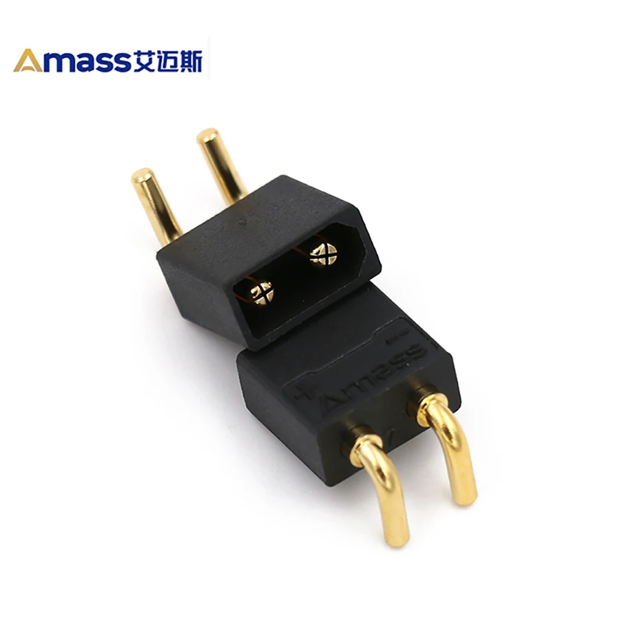 Free Shipping Amass 5 Pieces Xt30pw-m36 2-core Gold-plated,High-current Model Aircraft Plug,For Pcb Board