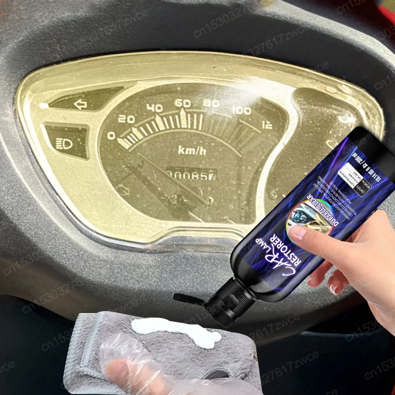 Car & Motorcycle Headlight Restoration Polishing Kit Headlamp Dashboard Repair Kits Car Lamp Polisher Cleaning Paste Paint Agent