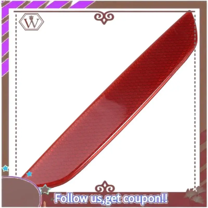 

A57E-Car Styling 1PCS Red Plastic Rear Tail Brake Lamp Reflector Panel Cover Trim For Toyota C-HR CHR 2016-2020