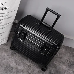 Aluminum Frame Luggage for Men and Women, Travel Trolley Case, Universal Wheel Flip, Boarding, Boarding, Photography Box