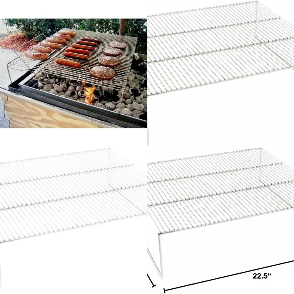 

Silver Steel 22 x 20 Large Top Grill, 6 High