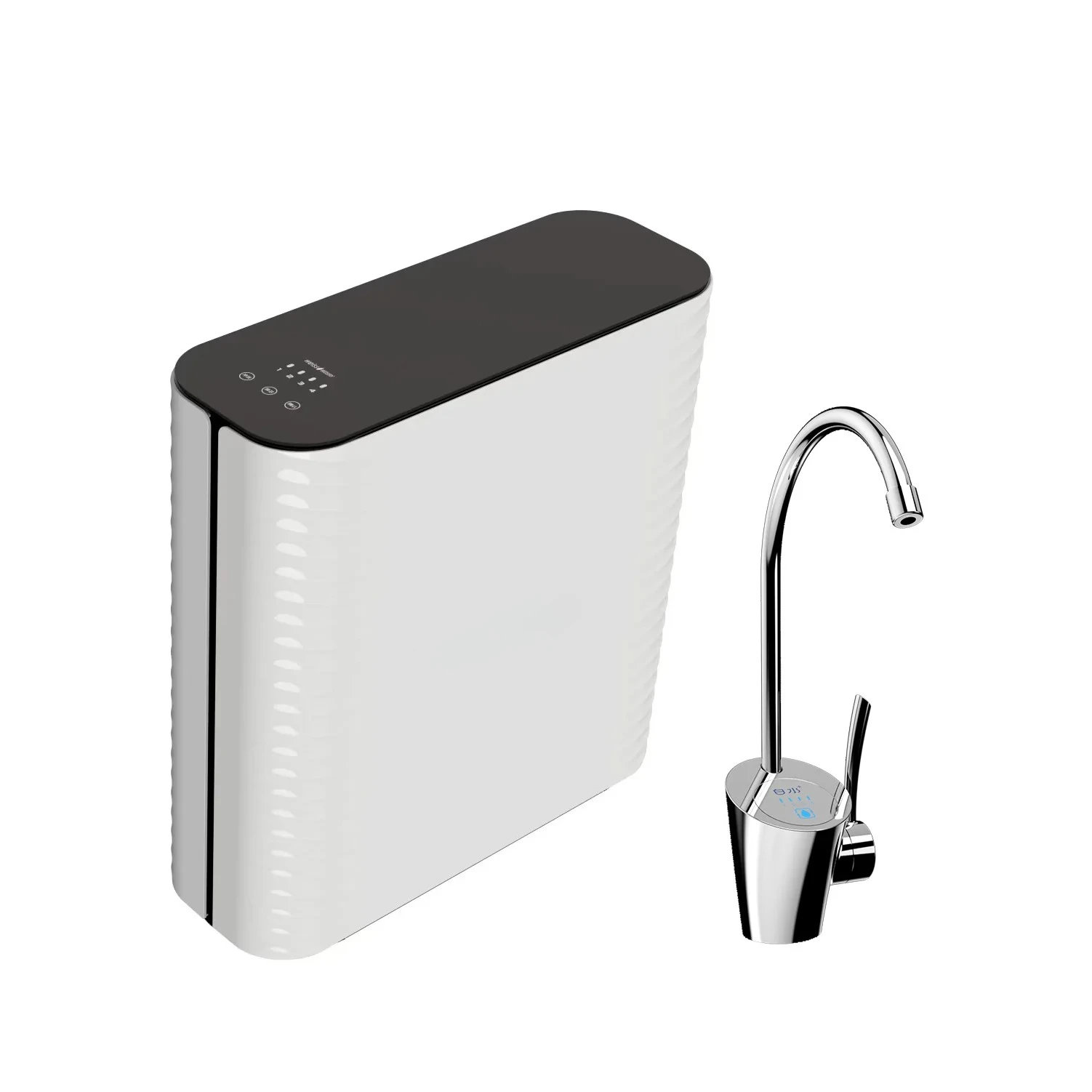 

Certified Reverse Osmosis Membrane Popular Double Outlet RO Water Purifier for Home Use Healthy Drinking Water