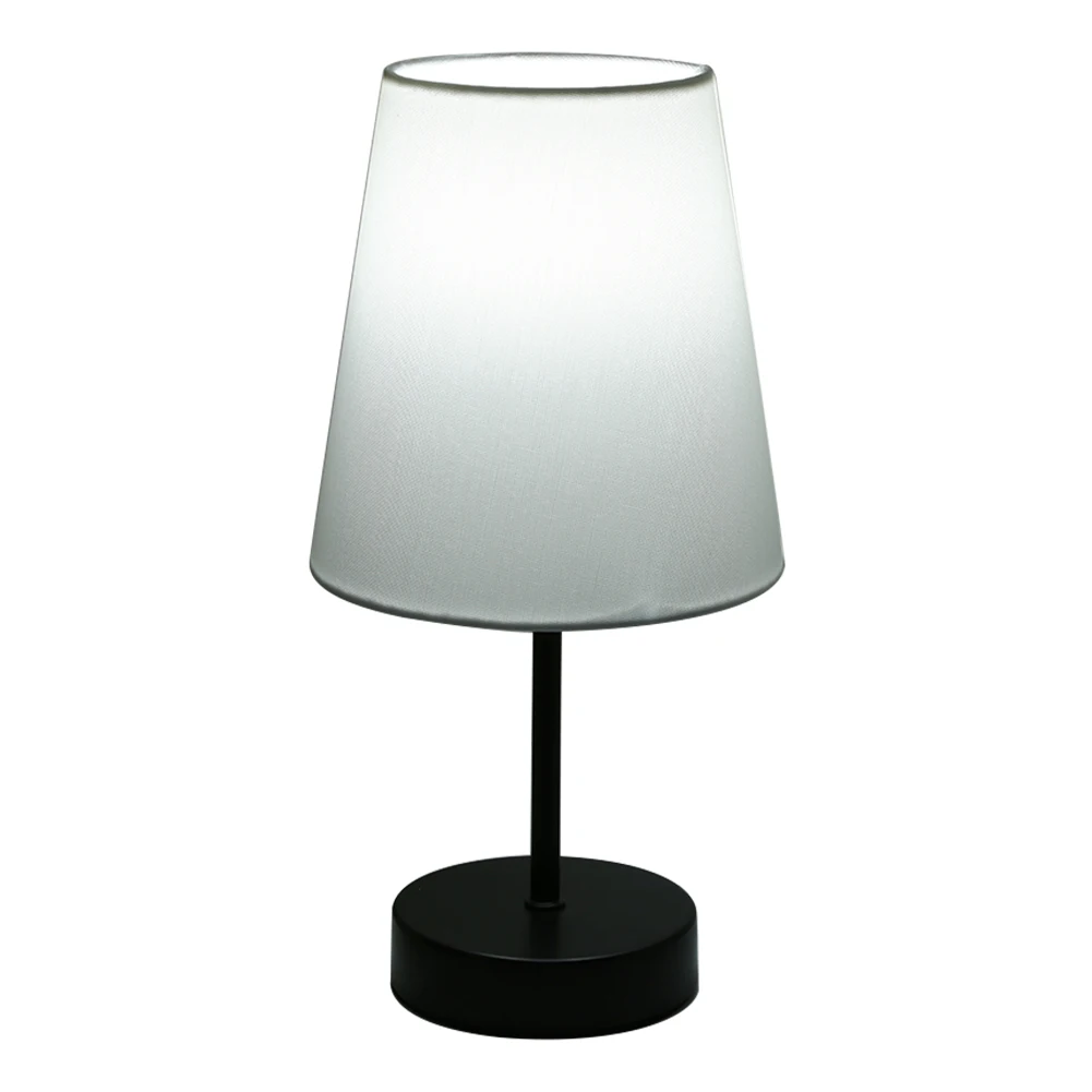 USB Port Minimalist Table Lamp Touch Control 3 Way Dimmable with Mental Base for Bedroom for Living Room Dorm Home Office