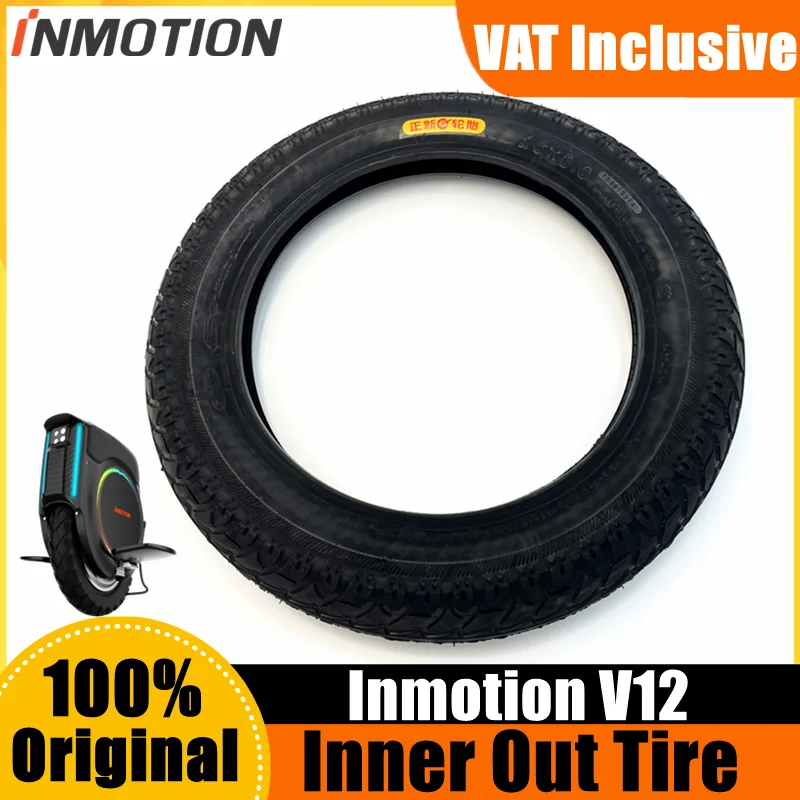 Original A Set of Tyre Inner and Outer 16*3.0 Inch Rubber Tire Tube For INMOTION V12 Self Balancing Scooter Tire Accessories