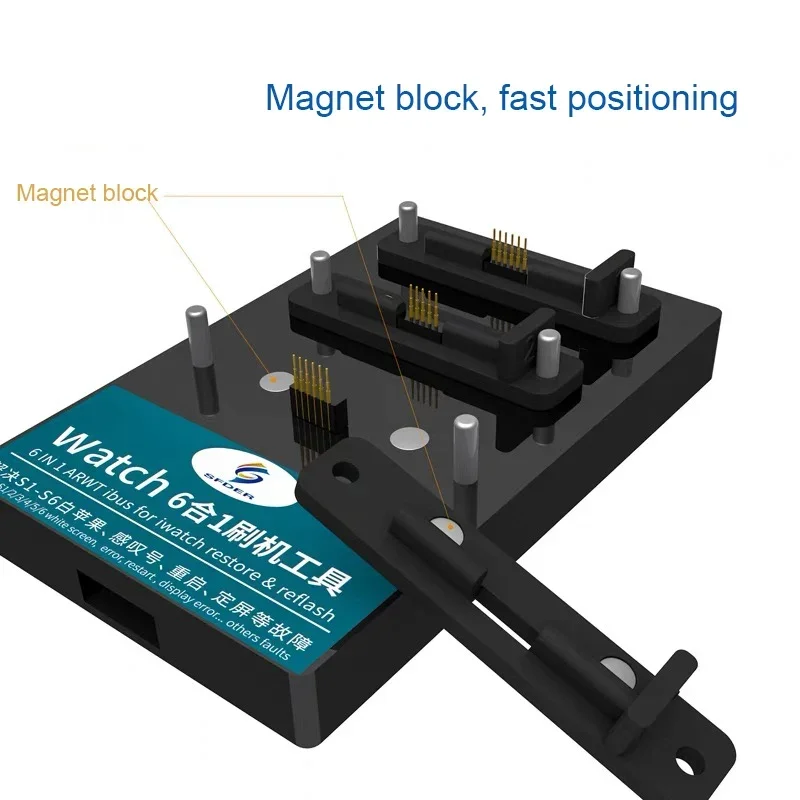 LHIBUS AWRT Adapter Restore Tool Recovery Adapter Restore Box for IWatch Ibus S1/S2/S3/S4/S5 S/6 38mm 40MM 42mm 44MM
