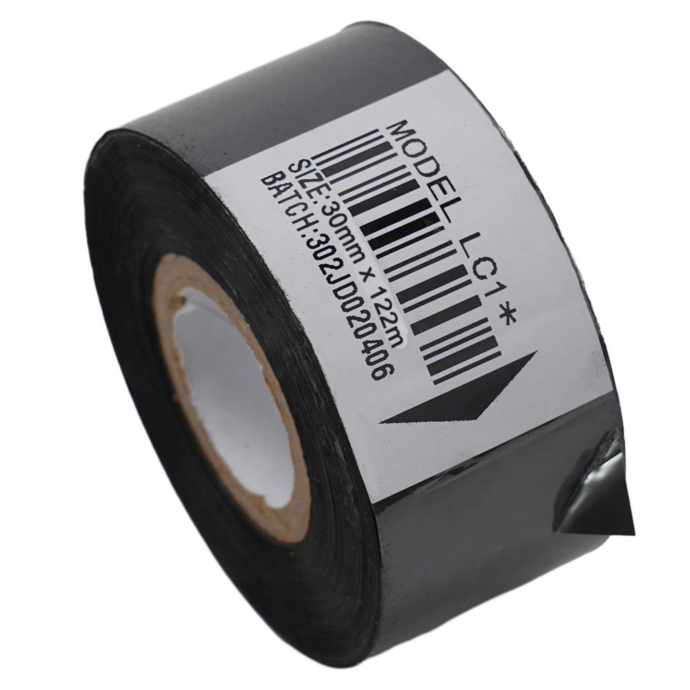 Black Ribbon For Date Printer Polyethylene Film HP-241 Ribbon Printing Temperature 110-160 C Ribbon Thickness 34.50 Um