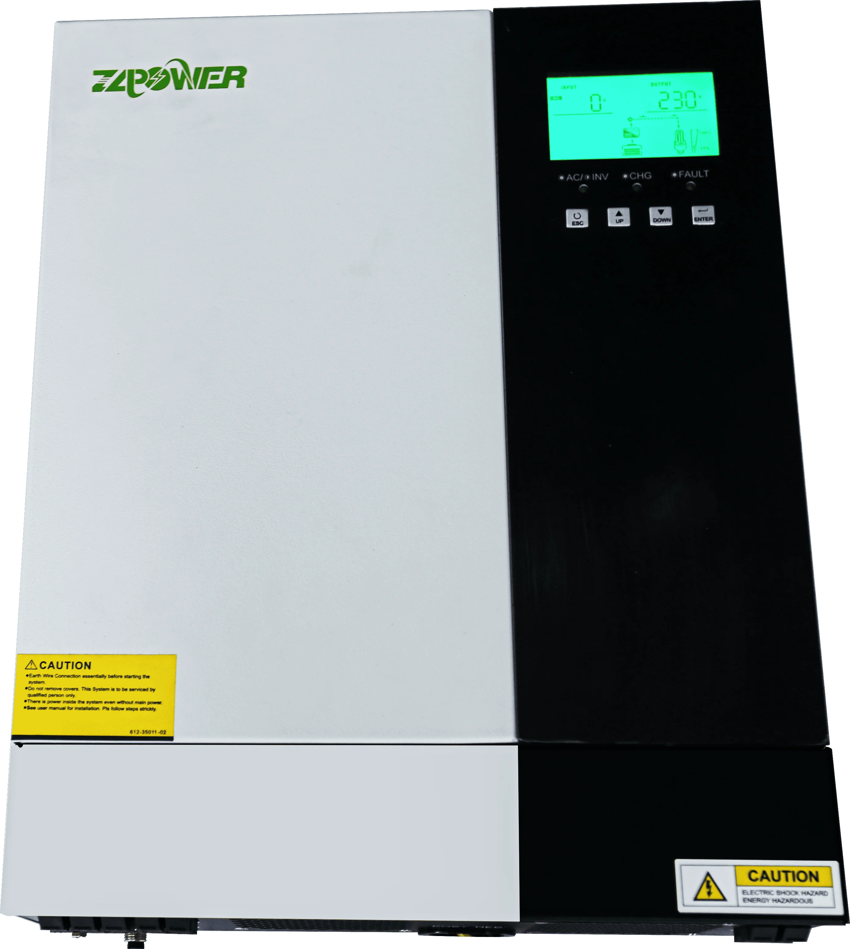 48VDC Inverter frekuensi tinggi, Inverter daya gelombang sinus murni Solar paralel hibrida 220V 3, 5kw/3500w dengan pengisi daya AC