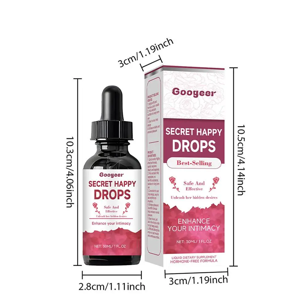 1PC New High-end Secret Happy Drops 30ml/1.01fl Oz Secret Happy Drops For Women Secret Drops Dropshipping Health Care