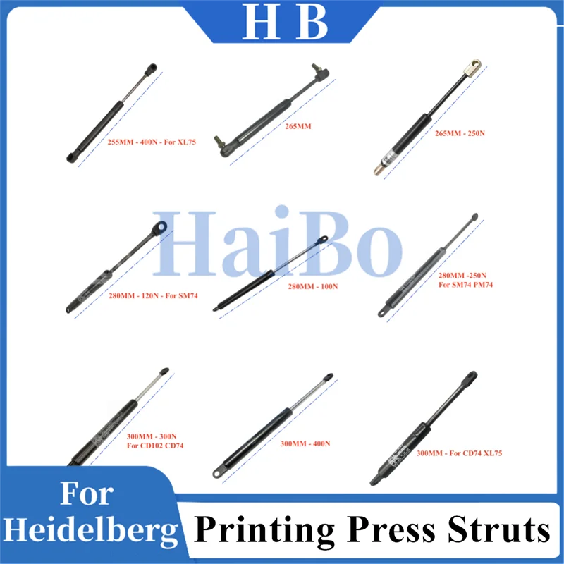 

HaiBo Best Quality GTO52 CD102 XL105 SM52 SM102 SM74 CD74 XL75 Pneumatic Spring 00.580.5037 00.580.4908 00.580.5622 00.580.4362