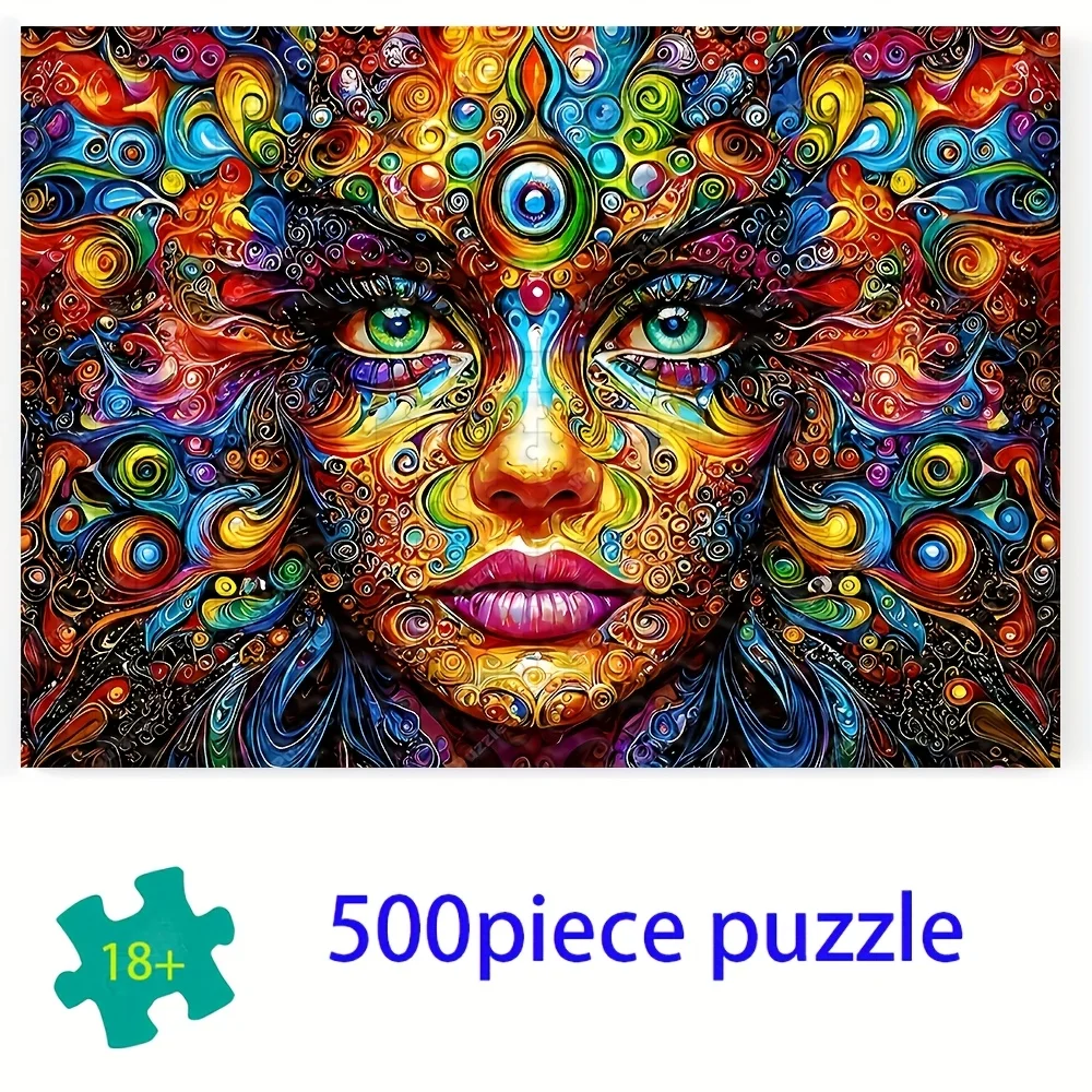 ปริศนาสำหรับผู้ใหญ่ 500/1000 ชิ้น |   เกมครอบครัวที่สนุกสนานและคลายเครียดคุณภาพสูง เหมาะสำหรับวันเกิด คริสต์มาส ฮาโลวีน และเป็นของขวัญ