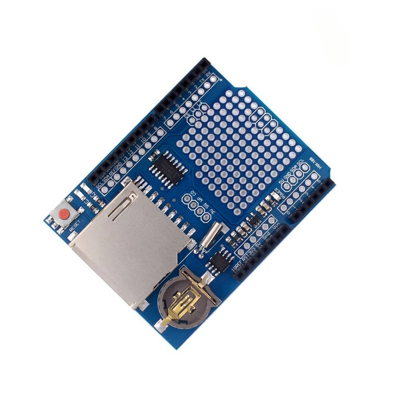 6pcs Data Logging Shield XD 204 Analog Data Acquisition Recorder Module SD Card for Arduino UNO R3